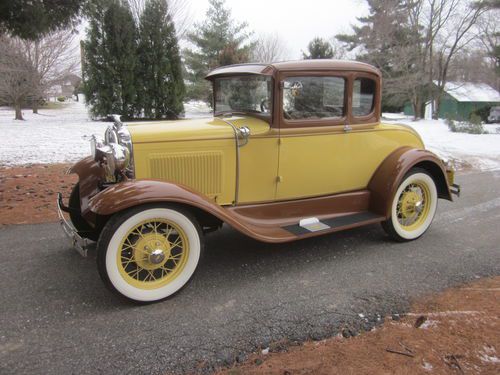 1931 model a coupe, beautiful car selling with no reserve