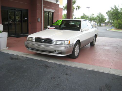 1990 lexus es250 base sedan 4-door 2.5l florida car/tittle