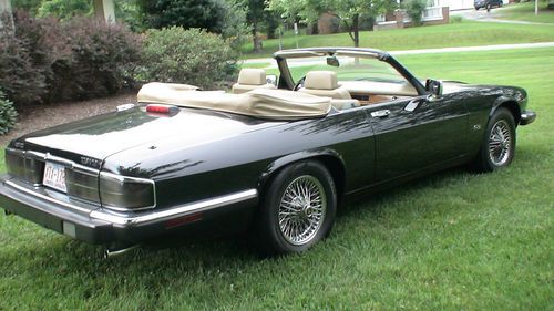 1992 xjs convertible jaguar low mileage leather interior v12