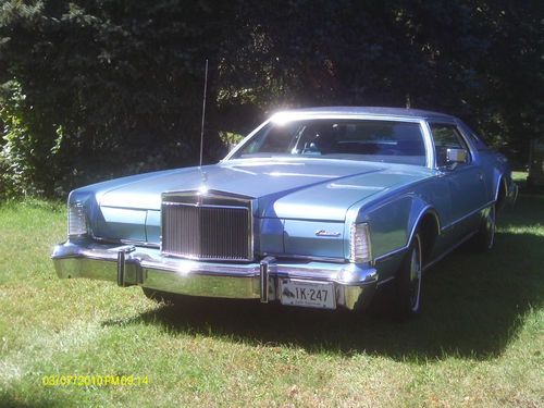 1976 lincoln mark iv base coupe 2-door 7.5l