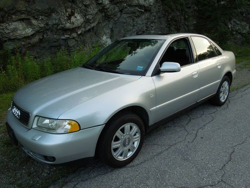 1999 audi a4 quattro 1.8t, 5-speed manual highway miles very clean no reserve
