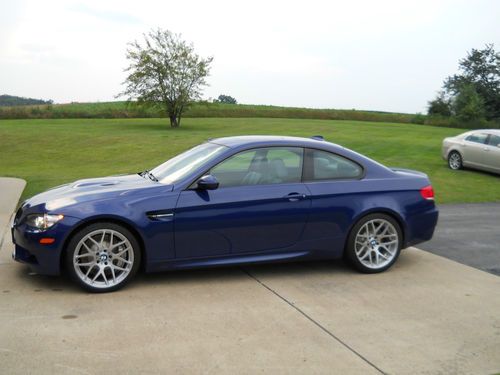2008 bmw m3 coupe stoptech brakes corsa exhaust 6 speed low miles