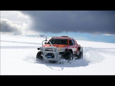 Polar 2013 guinness world record breaking arctic vehicle! own a piece of history