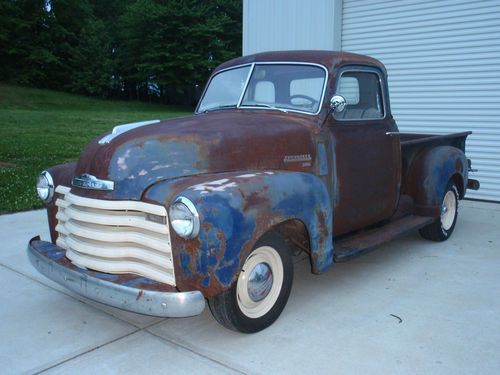 1950 chevrolet pickup truck 5 window cab restore or rat rod 50 chevy project