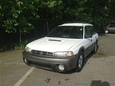 1999 white legacy outback awd wagon 81k!! one owner