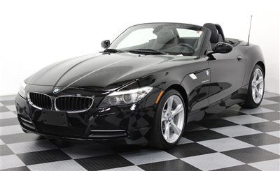 6 speed manual trans 2011 bmw z4 3.0i convertible sport package black on black