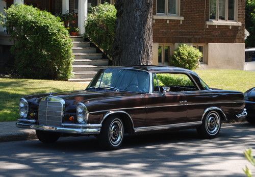 1967 mercedes benz 250 se 4 speed coupe