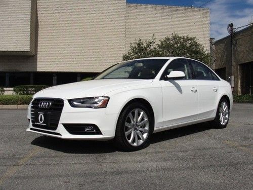 Beautiful 2013 audi a4 2.0t, only 6,629 miles, premium plus package, warranty