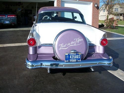 Purple/white 1955 ford fairlane victoria