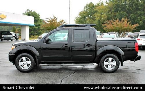 Used nissan frontier crew cab le 4x4 pickup trucks import 4wd truck we finance