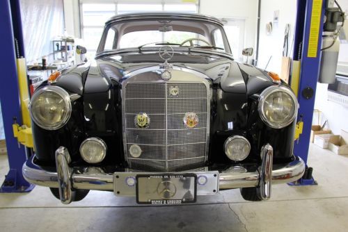 1958 mercedes-benz 220s w180 coupe completely restored