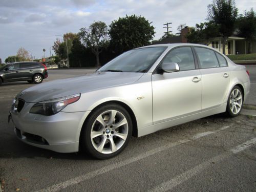 Amazing bmw 545i !!! a must see !!! clean carfax