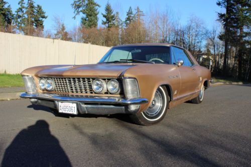A true classic 1963 buick riviera with numbers matching