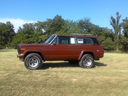 Jeep cherokee 2-dr wide track