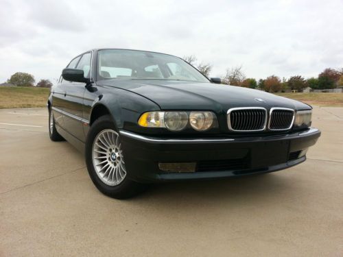 2001 bmw 740 il with 36k original miles, imaculate
