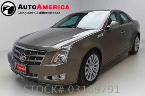 One 1 owner low miles 2010 cadillac cts4 awd sedan premium nav leather  roof