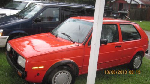 Volkswagen gti mk 2 1985, first car assembled by vw in the usa, rare car