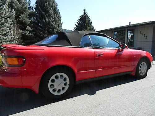 1992 toyota celica gt convertible 2-door 2.2l