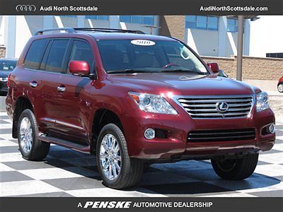 10 lexus lx570  4 wd leather  heated seats  navigation  no accidents
