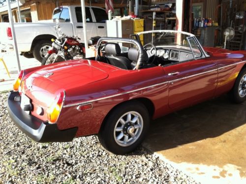 79 mgb-runs and drives good. removeable hard top with a/c option.