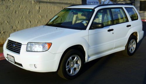 2007 subaru forester x wagon 4-door 2.5l