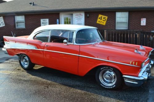 1957 chevrolet bel air hardtop restored 392 hemi one of a kind!!!!! awesome