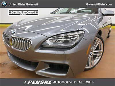 650i gran coupe 6 series low miles 4 dr sedan automatic gasoline 4.4l 8 cyl spac
