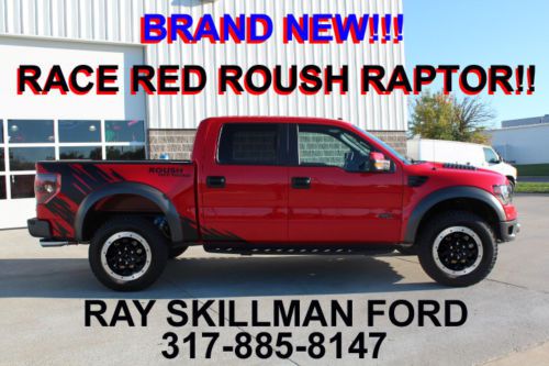 2014 roush raptor 6.2l v8 590hp crew cab 4x4 off-road supercharged 14 13