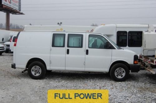 2011 work van used 4.8l v8  automatic doors on both sides cargo power pkg chevy