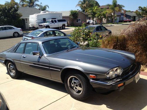 87 xjs v12 coupe, gunmetal gray, 38k miles, ca car, great condition, no reserve
