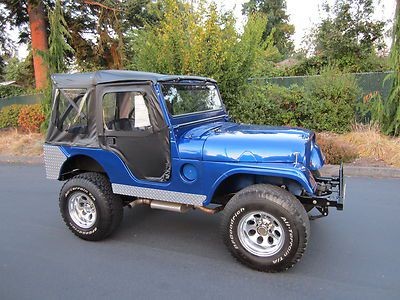 Fully restored willys m381a new paint,linex,top,interior all new! 327 v8,4speed!