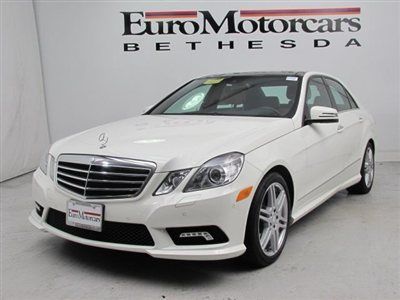 Certified navigation p2 financing leather warranty used white 11 12 e350 amg cpo
