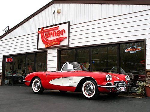 1960 chevrolet corvette convertible with 13,960 miles since full restoration!