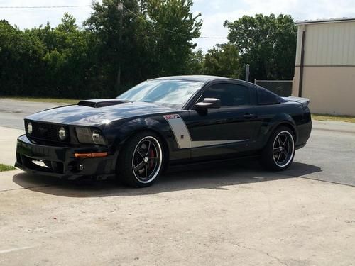 2007 roush 427r mustang gt,supercharged,black