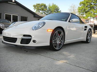 09 911 turbo cabriolet~21k miles~factory warranty~pcm~chrono~loaded &amp; gorgeous!!