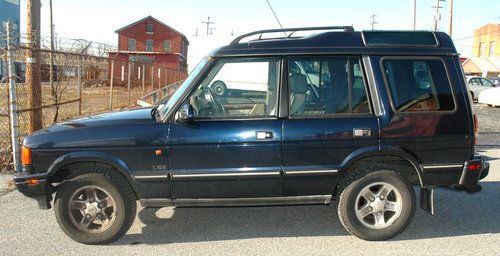Strong running 1998 land rover discovery v8i lse 4x4 leather interior