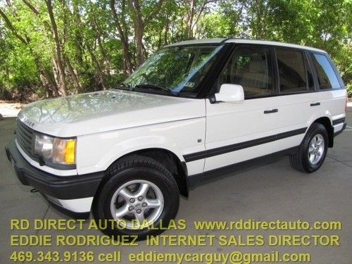 2001 land rover range rover se extremly nice and clean...low miles