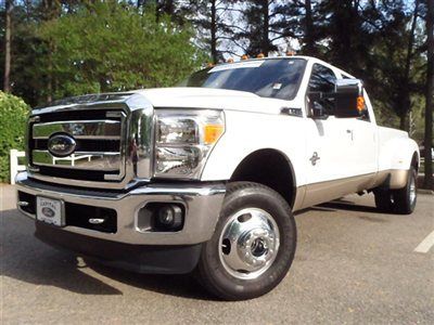 4wd crew cab 172 ford super duty f-350 drw pickup 4wd low miles truck automatic