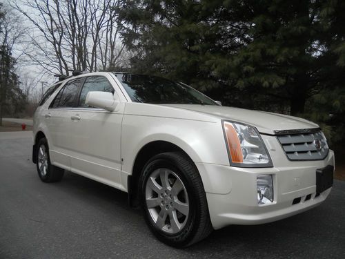 2006 cadillac srx sport utility 4 door 3.6l white loaded all wheel drive version