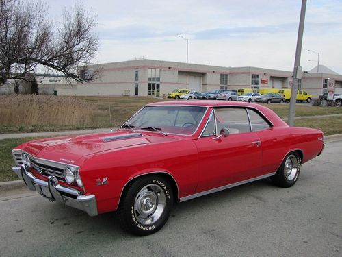 1967 chevrolet chevelle ss 396  - real 138 code - photo book of restoration