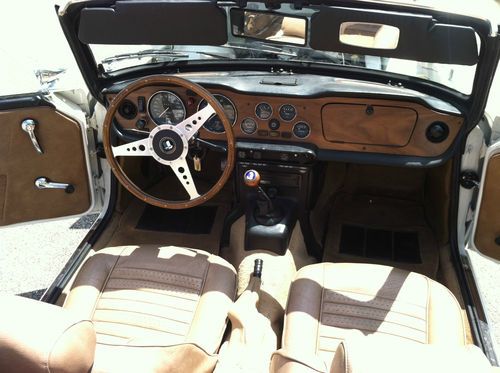 1976 triumph tr6 - great condition, only 3 previous owners!