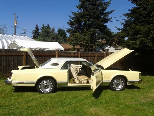 1978 lincoln continental mark v 2dr coupe, beautiful survivor in decent shape