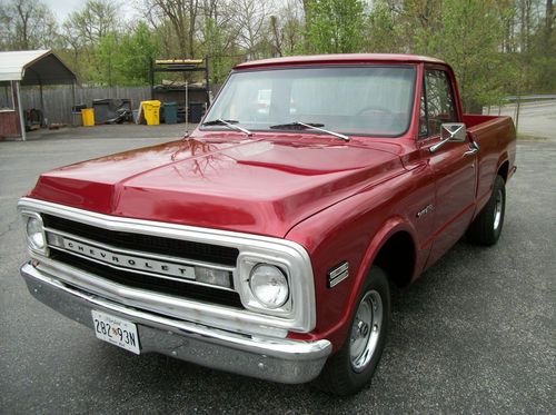 1970 chevrolet c-10 short bed pick-up, restored in &amp; out