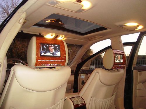 2000 mercedes-benz   s-class s430 with two tv monitors , low miles