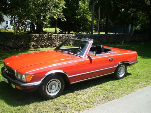 1980 mercedes 280 sl euro car small bumpers , only 69 k miles show condition