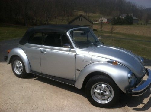 1979 volkswagen beetle convertible   bug