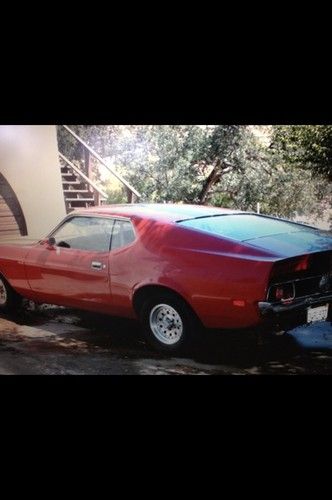 1971 ford mach 1 mustang classic muscle car fully rebuilt engine