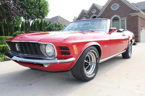 1970 ford mustang convertible high quality 351 show car