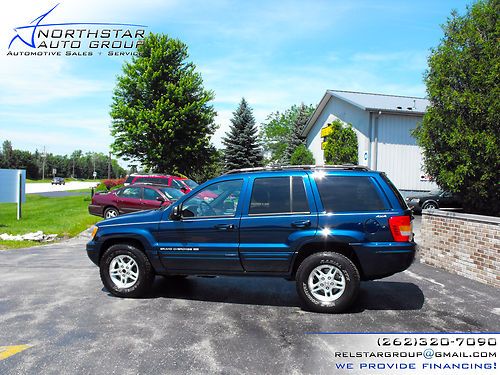 1999 jeep grand cherokee - limited, blue/black, very clean and well maintained!