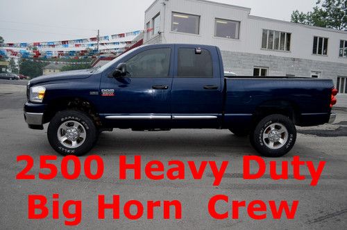 2009 dodge ram 2500 big horn 4x4 hemi crew cab power rear slider only 69k miles